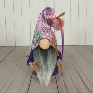 Easter Gnome Fabric Pink Cotton Purple Flannel Faux Fur Holiday Spring Handmade